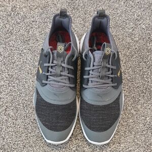 Puma Men’s Gray, Black & Gold Athletic Sneakers